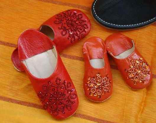 Moroccan kids slippers
