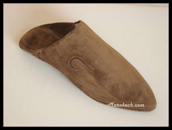 Suede Men's slippers