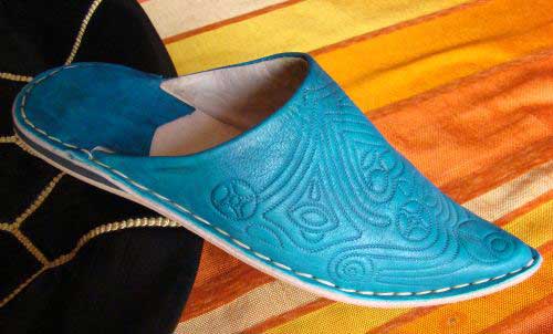 Moroccan men' leather slippers Alibaba