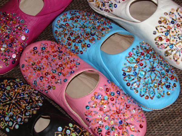 multicolor zapatilla glitter