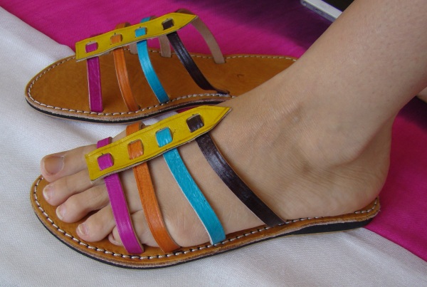 Chanclas De Piel Zoulika