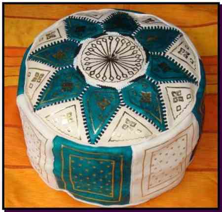 Green Marrakech Pouffe