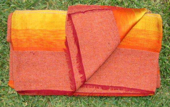 Orange Sabra Throw