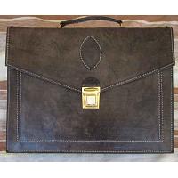 Leather briefcase