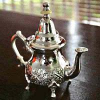Marokkanische Teekanne