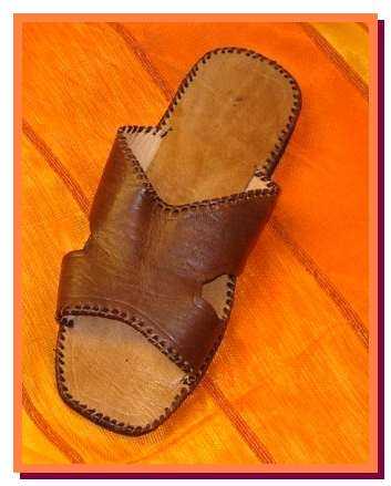 Sandales marocaines cuir Homme Agadir